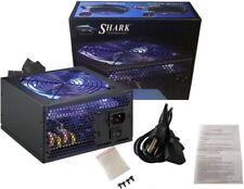 SHARK 1000W 80Plus Gaming PC ATX 12V Dual PCIe Silent 120mm Fan LED Power Supply picture