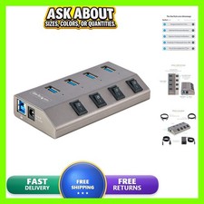 StarTech 4-Port USB-C Hub 5Gbps with Switches NA 5G4AIBS-USB-HUB-NA picture