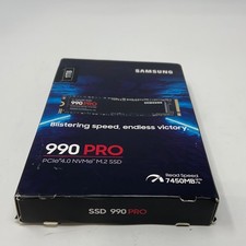 Samsung 990 PRO 1TB NVMe M.2 2280 PCIe 4.0 SSD - Black picture