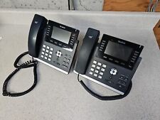 Yealink Ultra-elegant SIP-T46S IP Phone 1 with no POE - Black (Lot of 2) picture