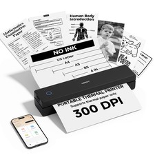 HPRT MT620 Pro Inkless Portable Thermal Printer Wireless 300 DPI Travel picture
