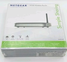 Netgear N150 150 Mbps 4-Port 10/100 Wireless N Router WNR1000 NEW SEALED picture