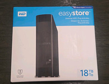 Western Digital easystore 18TB Desktop External HDD Hard Drive, Black picture
