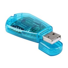GSM/CDMA USB Mobile Standard SIM Card Reader Adaptor Copy Writer Backup+Driver w picture