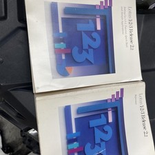 Vintage Lotus 123 Release 2.2 Reference and Quick Start Manuals picture