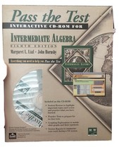 Intermediate Algebra: Pass the Test Interactive Cd-Rom 8 Th Edition Win/ Mac New picture