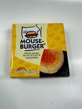 Computer Mouse Burger Mouse Sunnyline Serial Ball Vintage New picture