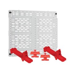 Legrand OnQ Universal Mounting Plate 10 Inch Media Enclosure AC1040F White Case picture