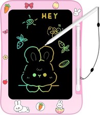 Easter Gift: Colorful LCD Writing Tablet for Kids - Fun Rabbit Drawing Board picture