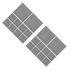 Reusable Black Plastic Fan Dust Cover Mesh for Gaming Console Air Conditioners picture