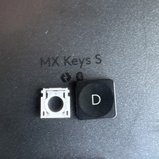 Logitech MX Keys S Keyboard ~ Replacement Key & Switch Part ~ Black picture
