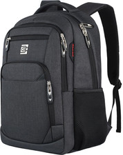 Slim College Laptop Backpack for Business Travel, Anti-Theft Design picture