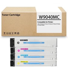 4 Pack w9040MC W9190MC Toner CartridgeCompatible for MFP E77822 E77825 E77830 picture