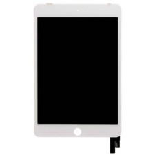 LCD Digitizer Assembly Sleep Wake for Apple iPad Mini 4 White Premium Evolve picture
