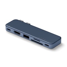 Satechi - USB-C Snap Hub for Macbook Neo - Indigo picture