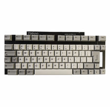 Amiga 600 TS600 Mechanical Keyboard White-Gray Keycaps Red Switches US UK DE picture