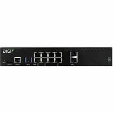 Digi Connect EZ 8 Serial Server 8-port RS-232 US Power Cord EZ08A100US picture