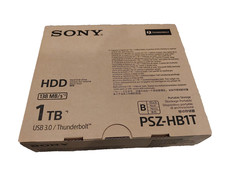 Sony PSZ-HB1T 1 Terabyte External Hard Drive USB-C THunder TB 2 picture