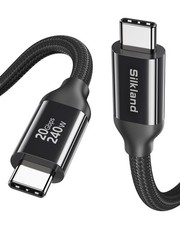 Silkland USB 4 Cable 16.5FT/5M, 20Gbps Data Transfer, 5K/4K@60Hz, 240W 15 Feet picture