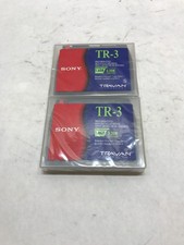 Lot of 2 Vintage Sony TR-3 Preformatted Mini Data Cartridge 1.6GB/3.2GB - DW picture
