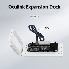 Oculink PCIe5.0 GPU Dock for GPD Handheld M.2 to 8611 Enclosure 50cm White/Black picture