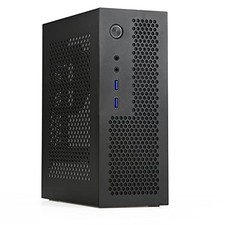 A09 Black MINI-ITX 0.8mm SPCC Desktop Computer Case Fit in Flex PSU picture