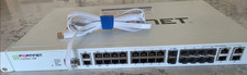 Fortinet FortiGate 100F FG-100F Firewall FortiOS 7.4.7 All Ports Tested CLAIMED picture