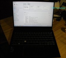 MSI Summit E13 Notebook i7-1280P 16GB RAM NO SSD WORKING Keyboard Issue picture