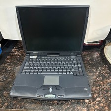 Vintage Compaq Presario 1600 Laptop Pentium III Internet Zone JBL Not Tested picture