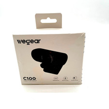 WEGEAR Full High Definition 1080p Webcam w/ Built-In Audio Model C100 - Black  picture