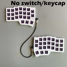 CHOC Corne Low Profile Split Mechanical Keyboard Hot-Swap Kailh Choc V1/V2 NEW picture