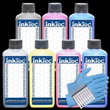700Ml InkTec® Pigment Ink CISS Refill Ink Set For Epson Stylus Pro 7600 9600 picture