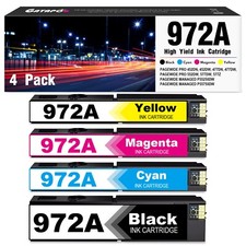 972A Ink (4-Pack, KCMY) High Yield Compatible for HP 377dn 477dn picture