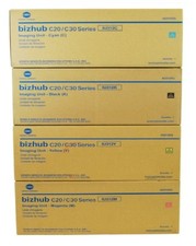 4 X Original Image Drum Konica Bizhub C20 C30 C31P / IU312K IU312M IU312C Y Set picture