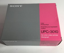 Sony UPC-3010 Color Printing Pack for 80 Prints New In Original Package picture