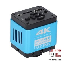 4K HD Microscope Camera 8.3MP 3840 x 2160 Resolution USB Industrial US Plug picture