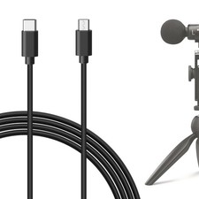 Geekria Microphone Cables for Shure MV7, MV88+, MV5, MV51, MVi (6.5 ft) picture