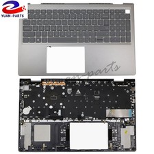 New Dell Inspiron 15Pro 5510 5515 Gray Palmrest Keyboard Backlit 06P0TG 6P0TG US picture