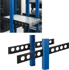 8PCS 2U 2-Post Rack Depth Extender Brackets 19