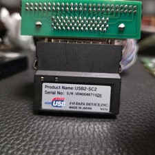 I-O DATA USB2-SC2 USB 2.0 SCSI Converter Adapter Vintage 50-Pin Computer Device picture