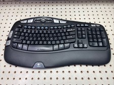 Logitech K350 Comfort Wave Ergonomic Wireless Computer Keyboard – NO USB DONGLE picture
