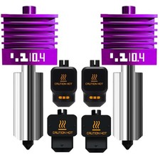 2PK 0.4mm MPVD Hotend Nozzle Upgrade for Bambu Lab X2D P2S H2/A1 Series, Anti-St picture