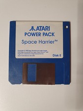 Atari ST Game Space Harrier Power Pack E Retro Floppy Disk 3.5