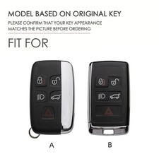 1x Luxury Handmade Leather Key Fob Cover Compatible with Range Rover Accessories picture
