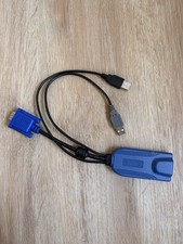 Raritan D2CIM-DVUSB Dominion KX II III KVM CIM Virtual Media Dual USB VGA Module picture