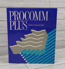 International Procomm Plus 2 2.01  Dos 5.25 Rare Vintage Box Collector Windows picture