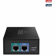 TRENDnet 10G PoE++ Injector Supplies PoE Black TPE319GI picture