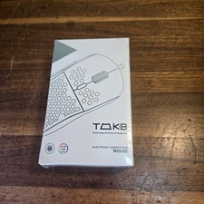 TMKB Falcon M1SE Ultralight Honeycomb White Gaming Mouse 16.8M RGB 12800 DPI picture