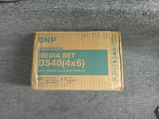 New DNP DS40 (4X6) DIGITAL MEDIA KIT (2 ROLLS PER BOX) 400 PRINTS PER ROLL picture