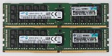 32GB (2x16GB) Samsung M393A2G40EB1-CPB3Q PC4-17000 2133MHz RDIMM Server RAM picture